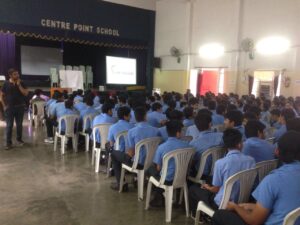 Teen mentorship session at CPS Katol Road by Free Radical Learning